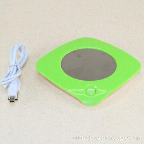 USB Cup Warmer with 3-port USB Hub, Keeps Tea, Coffee, Water Warm at 60 Degrees